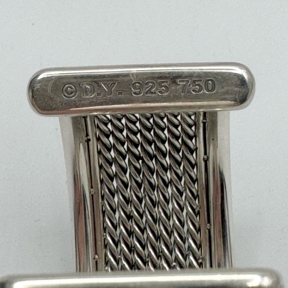 David Yurman Wide Wheaton
Cable Cuff With Gold - Picture 9 of 9